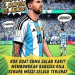 Mengapa Lionel Messi Sering Jalan Kaki di Lapangan? Ternyata Itu Senjata Paling Mematikan Sang GOAT