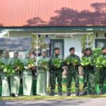 Danyonarmed 1 Kostrad Pimpin Panen Sawi, Wujud Nyata Ketahanan Pangan dan Kemandirian Satuan