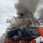 Kapal Kontainer Terbakar di Perairan Oman, Insiden Terbaru di Tengah Ketegangan Selat Hormuz