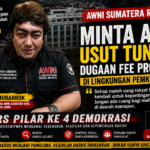 AWNI Sumatera Raya Desak APH Usut Transparan Dugaan Fee Proyek di Lingkungan Pemkot Jambi